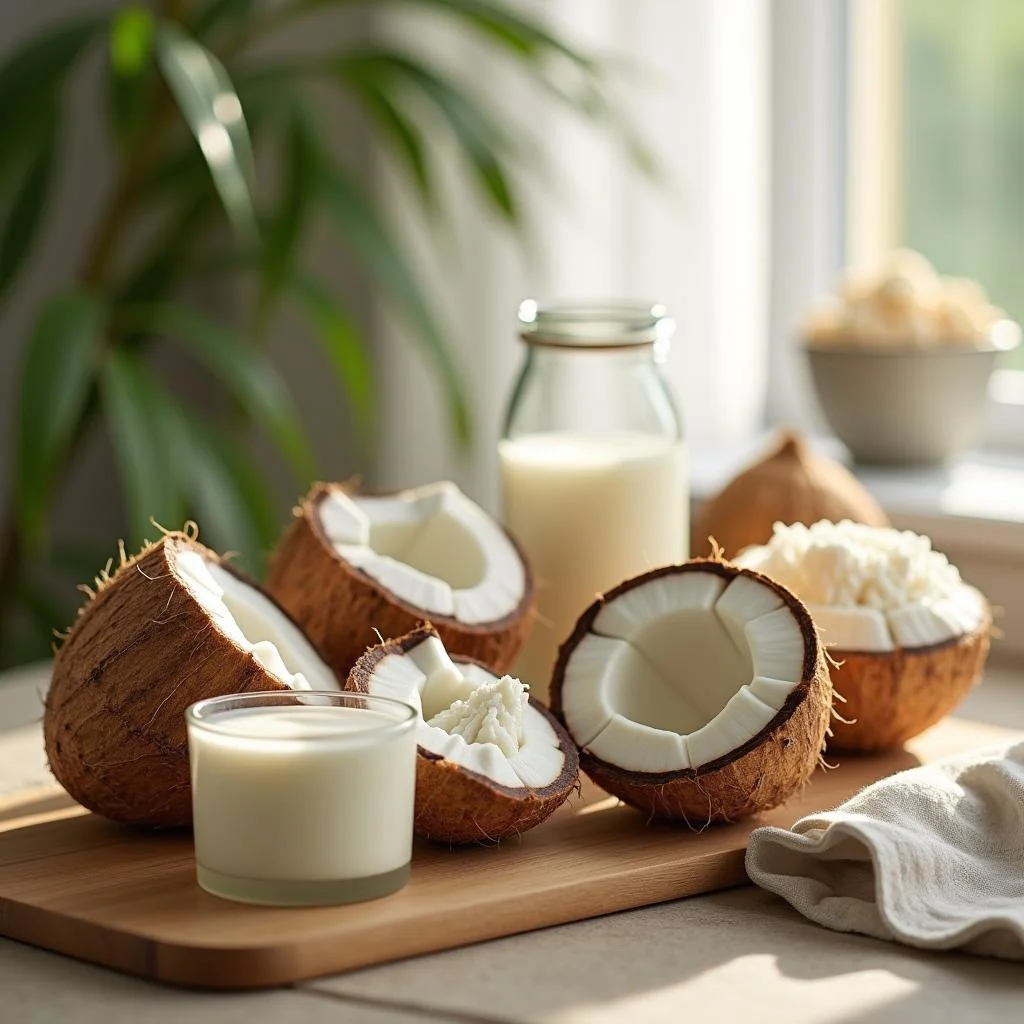 Culinary recipes with coconut